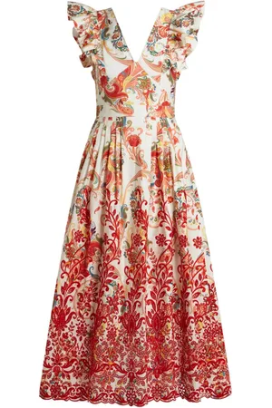 Etro Robe à motif cachemire