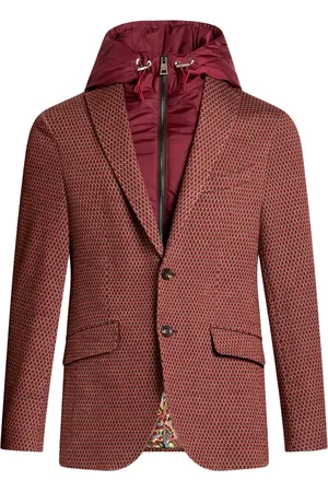 Etro Blazer à capuche détachable
