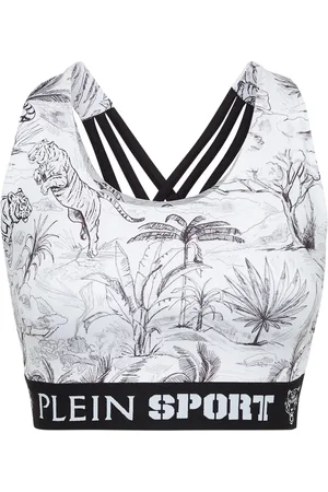 Philipp Plein Brassière de sport à imprimé graphique