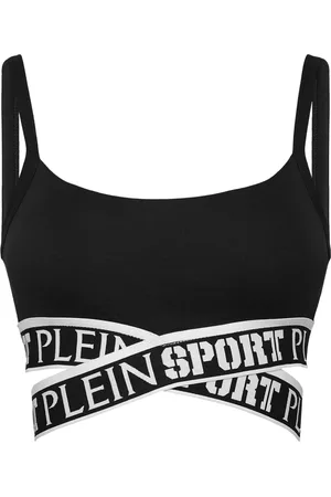 Philipp Plein Haut crop à bande logo