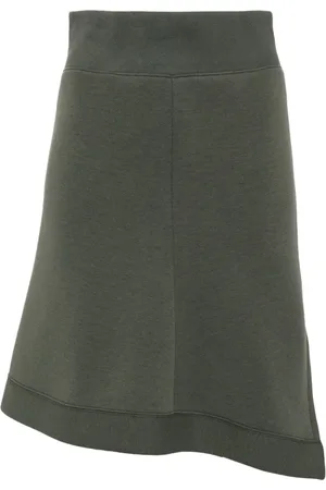 SACAI Minijupe Sponge Sweat à design asymétrique