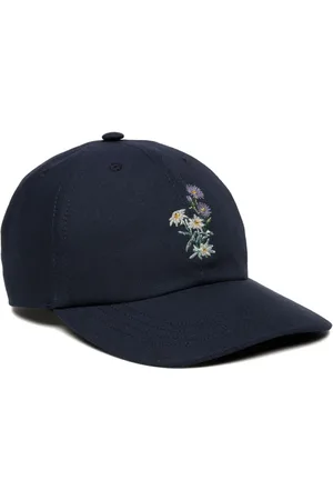 Bally Casquette à fleurs brodées