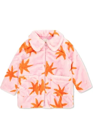 Stella McCartney Manteau à motif végétal