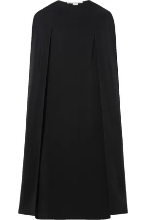 Stella McCartney Robe-cape à manches longues