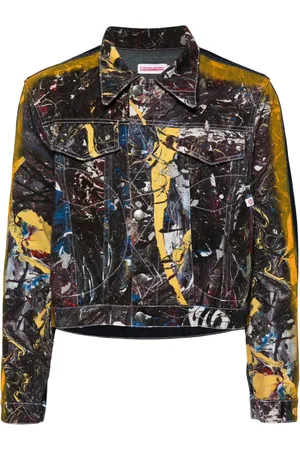 Charles Jeffrey Loverboy Veste Painted en jean