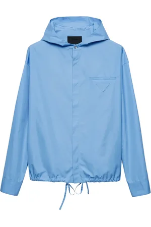 Prada Chemise en coton à capuche