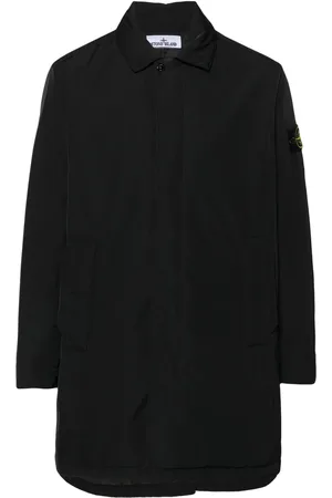 Stone Island Manteau à patch Compass