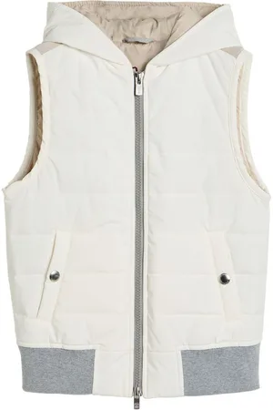 Brunello Cucinelli Gilet en taffetas