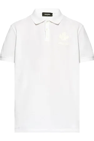 Dsquared2 Polo en coton à logo en relief