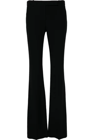 Alexander McQueen Pantalon de tailleur à coupe évasée
