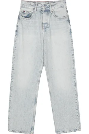 Tommy Hilfiger Jean droit à taille haute