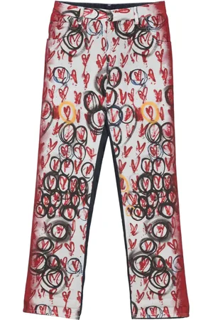 Charles Jeffrey Loverboy Jean Exclusive Painted Art