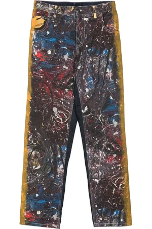Charles Jeffrey Loverboy Jean Exclusive Painted Art