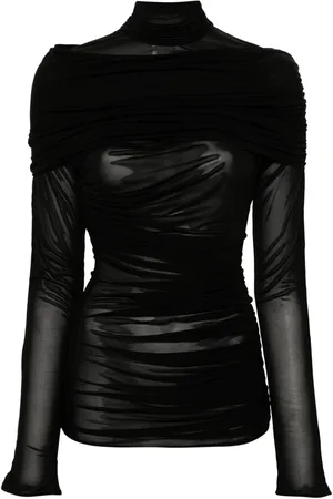 MUGLER Haut à fronces