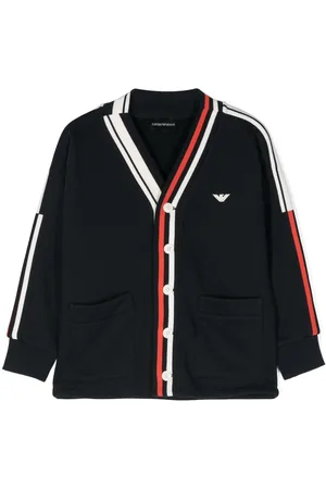 Emporio Armani Cardigan à patch logo