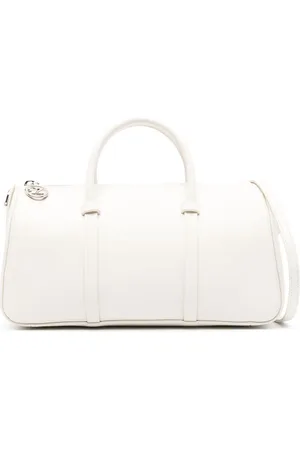 Longchamp Sac à main en cuir à logo embossé
