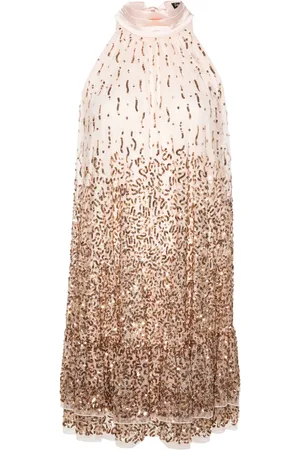 ALICE+OLIVIA Robe Zenon à coupe courte
