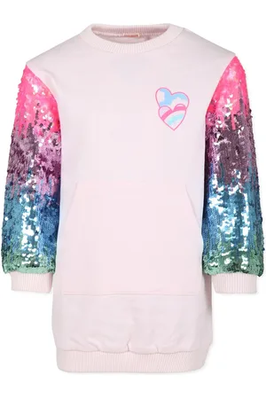 Billieblush Robe-sweat à manches ornées de sequins