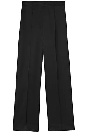Jil Sander Pantalon droit à effet froissé