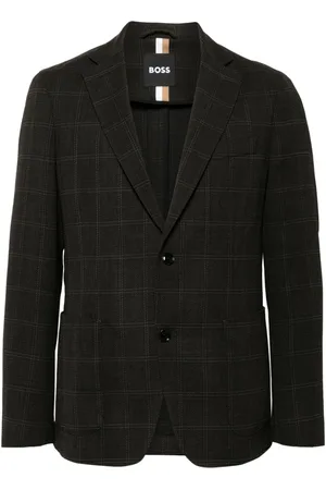 HUGO BOSS Blazer à carreaux