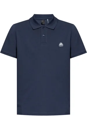 Moose Knuckles Polo à logo appliqué