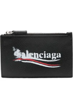 Balenciaga Porte-cartes à logo imprimé