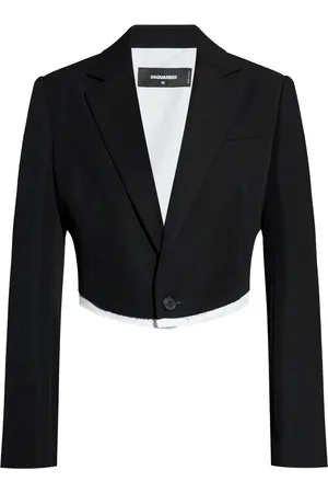 Dsquared2 Blazer à fini Raw
