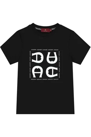 Aigner T-shirt en coton à logo imprimé