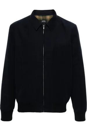 A.P.C. Veste bomber à logo brodé