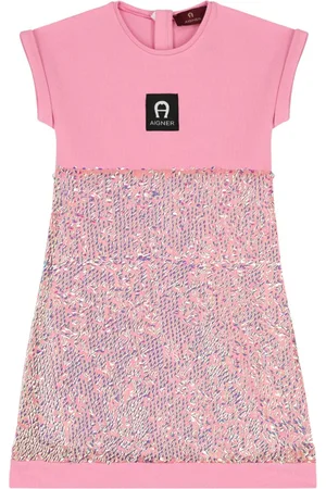 Aigner Robe à sequins appliqués