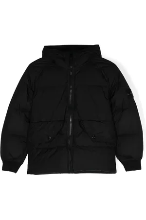 Stone Island Veste matelassée à patch Compass