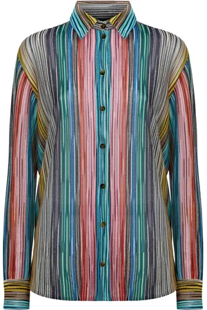 Missoni Jupe rayée en maille nervurée