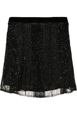 Lethicia Bronstein Minijupe à ornements de sequins