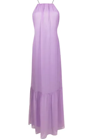Lethicia Bronstein Robe longue Orion à dos ouvert
