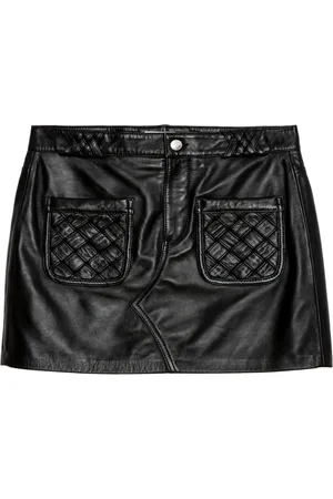 Zadig & Voltaire Minijupe Joana en cuir