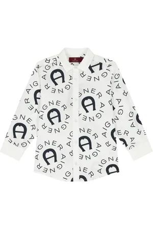 Aigner Chemise à logo imprimé