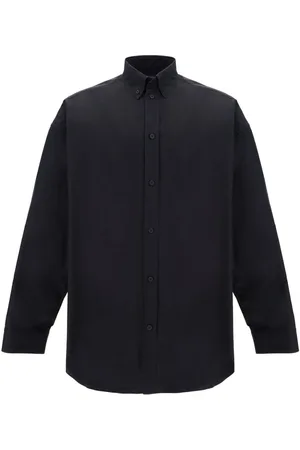 Balenciaga Chemise en coton à coupe oversize