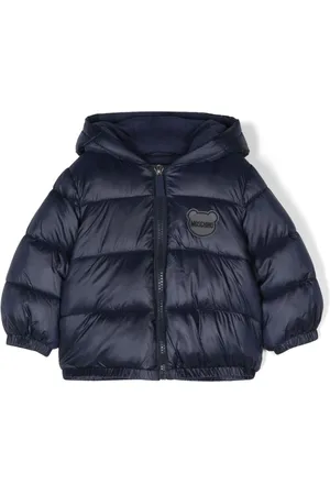 Moschino Doudoune à patch logo