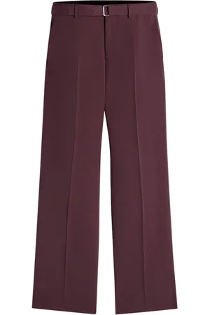 Lanvin Pantalon de costume à taille ceinturée