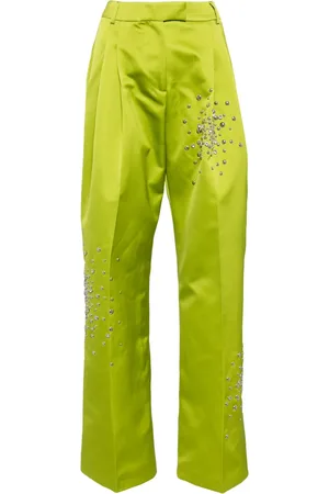 Des Phemmes Pantalon à ornements strassés