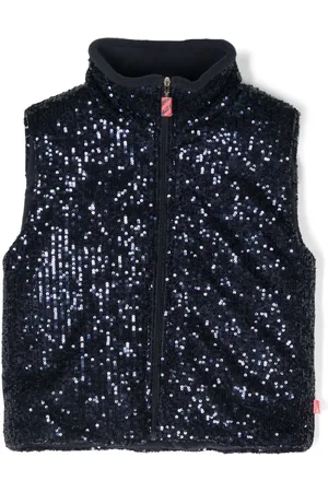 Billieblush Gilet brodé de sequins