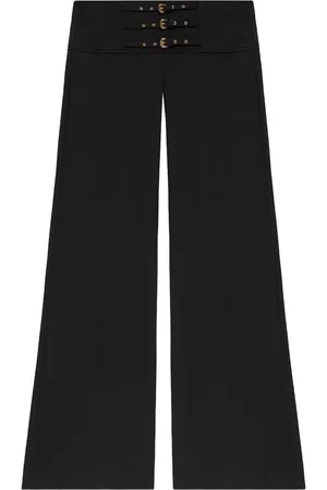 VERSACE Pantalon à détails de boucles