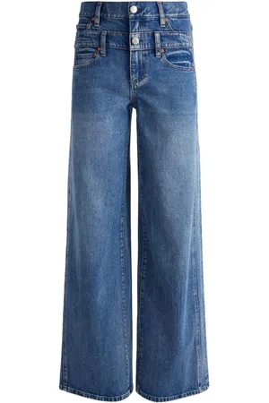 ALICE+OLIVIA Jean à double taille haute