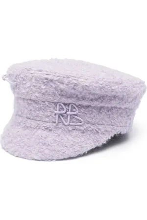 Ruslan Baginskiy Casquette gavroche à logo strassé