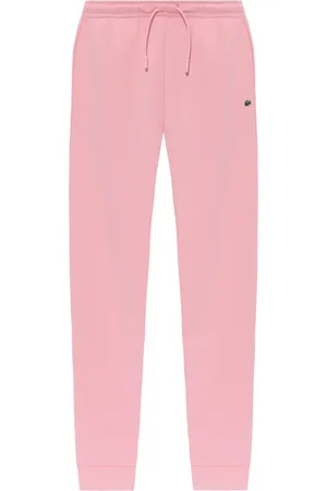 Lacoste Pantalon de jogging en coton à logo brodé