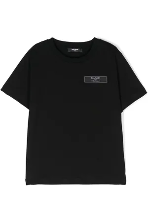 Balmain T-shirt à patch logo