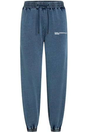 Karl Lagerfeld Pantalon de jogging à effet délavé