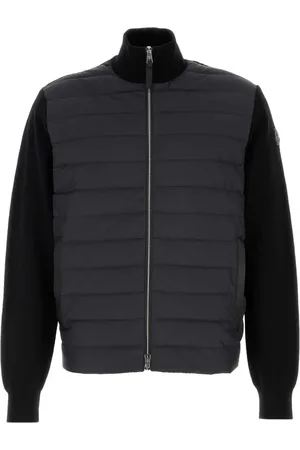 Moncler Cardigan à empiècements contrastants