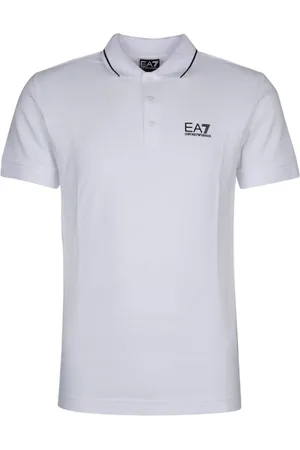 EA7 Polo à logo imprimé
