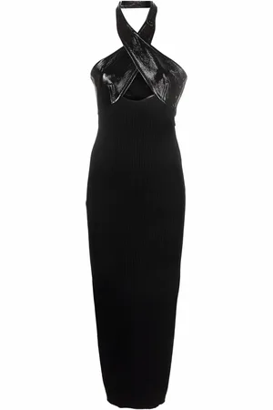Courrèges Robe mi-longue à découpes